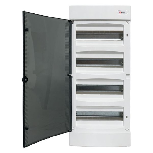 Щит распределительный навесной Unix прозрачная дверь 4х12 модулей IP40 EKF PROxima | код ux-4x12-n | EKF фото 5