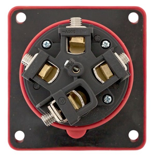 Розетка стационарная внутренняя угловая 4442 3Р+РЕ 125А 380В IP67 PROxima | код ps-4442-125-380 | EKF фото 5 Розетка стационарная внутренняя угловая 4442 3Р+РЕ 125А 380В IP67 PROxima | код ps-4442-125-380 | EKF фото 5