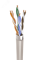 Кабель СегментЛАН F/UTP Cat5e PVCLSнг(А)-FRLSLTx 4х2х0.52 | код -БУХТ/170723РАКИ42 | СегментЭнерго
