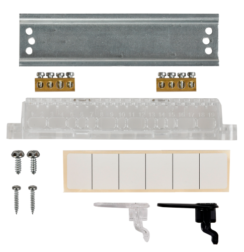 UNION Compact Корпус пластиковый ЩРВ-П-6 IP41 черная прозрачная дверь IEK | код UIC-KP12-V-06-41-K01 | IEK фото 3
