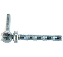Винт DIN7985 с полукруглой головкой оцинк. М6х40 | код УТ-00011354 | Tech-Krep