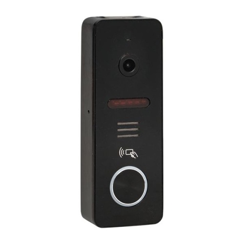 Вызывная видеопанель со счит, ключей CPV-02 чер, 4пр, 1000TVL IP65 | код int-cpv-02 | EKF фото 2