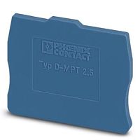 Концевая крышка D-MPT 2,5 BU | код 3248141 | PHOENIX CONTACT