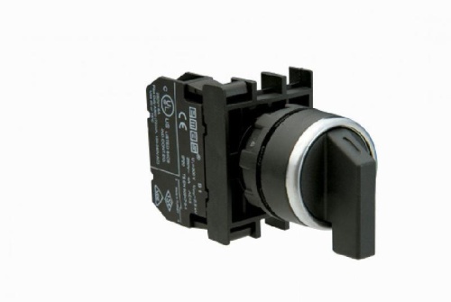 Переключатель 2-0-1 с фиксациейВ 1 положении (2НО) EMAS B101S31