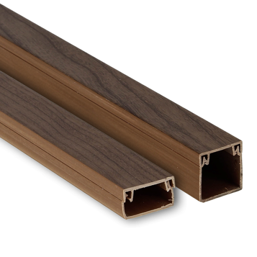 Канал кабельный (60х40) (40 м) темное дерево-Plast | код kk-60-40d | EKF фото 2