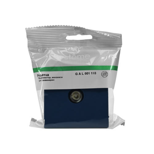 Антенна TV ArtGallery коннектор механизм аквамарин SE GAL001193 фото 2 Антенна TV ArtGallery коннектор механизм аквамарин SE GAL001193 фото 2