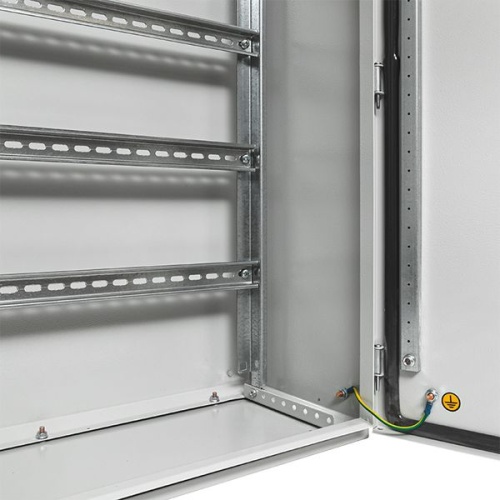 Шасси с дин-рейками на 168 модулей для 100,65,27 "Гранит" PROxima | код mb66-5r | EKF фото 5 Шасси с дин-рейками на 168 модулей для 100,65,27 "Гранит" PROxima | код mb66-5r | EKF фото 5