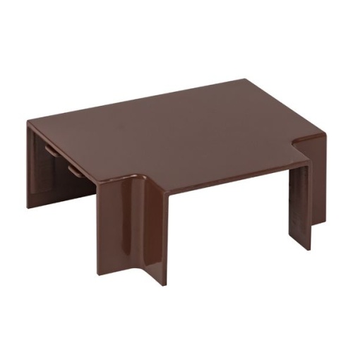 Угол T-образный (40х25) (4 шт) темное дерево-Plast | код tchd-40-25x4 | EKF фото 2