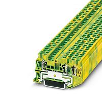 Клемма защитного провода ST 2,5-TWIN-PE | код 3031267 | PHOENIX CONTACT