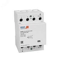 Контактор 230В AC 3НО НЗ 63А OptiDin MK-100-6331-230AC | код 321207 | КЭАЗ
