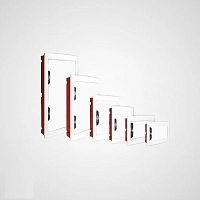 Корпус щита распределительного для модульного оборудования 24M(12х2) встраив. глухая дверца система несъемных крышек Cetinkaya Pano CP12924-1