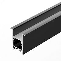 Профиль SL-COMFORT-3542-F-2000 ANOD BLACK (ARL, Алюминий) | код 31765 | Arlight