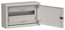TITAN 5 Корпус мет. ЩРн-18 (1х18) 268х420х140 IP31 сер IEK | код TI5-50-N-018-31-7035 | IEK