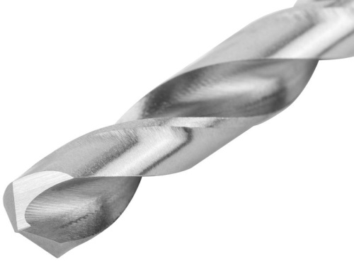 Сверла по металлу HSS шлифованные, угол заточки 135град, 6,0X93 мм (5 шт.) | код 35697М | FIT фото 5