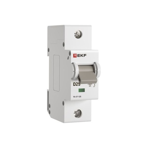 Автоматический выключатель ВА 47-125 1P 25А (D) 15кА PROXIMA EKF | код mcb47125-1-25D | EKF фото 3