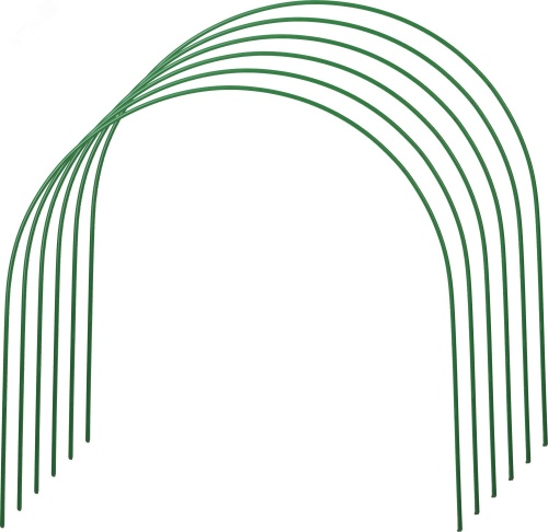 Дуги для парника , покрытие ПВХ, 2,0м, 6шт | код 422309-100-070 | GRINDA