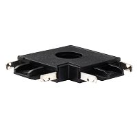 Коннектор черный L-обр. MTR16 CL-BL к низковольтному шинопроводу Jazzway | код 5057296 | JazzWay