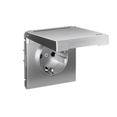 ARTGALLERY РОЗЕТКА с заземлнием, со шторками, с крышкой, 16А, IP44, механизм, быстрозажимные клеммы, алюминий | код GAL440346S | Systeme Electric фото 5 ARTGALLERY РОЗЕТКА с заземлнием, со шторками, с крышкой, 16А, IP44, механизм, быстрозажимные клеммы, алюминий | код GAL440346S | Systeme Electric фото 5