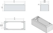 Дополнительная секция KVR-PE 1 | код 001601622 | ETI