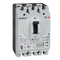 Выключатель автоматический с блоком защиты от токов утечки OptiMat T250M-RCA ETA-COM 250A 4P | код 357034 | КЭАЗ