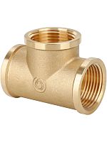 Тройник латунный 1" г/г/г SPR (Италия) 7708041 | код. RF0250F10000 | Comisa