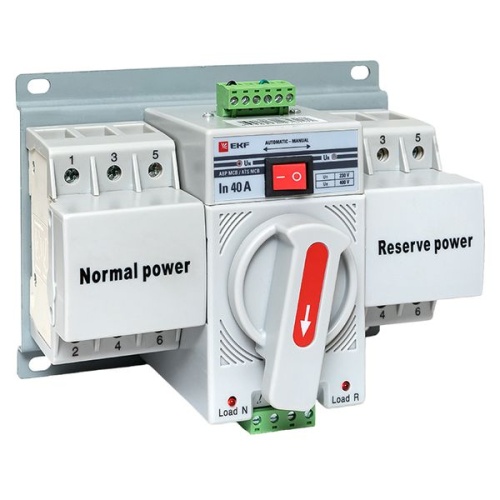 Устройство АВР МCB 40А (C) 3Р 400В PROxima | код ats-mcb-40c-3p-pro | EKF фото 2 Устройство АВР МCB 40А (C) 3Р 400В PROxima | код ats-mcb-40c-3p-pro | EKF фото 2
