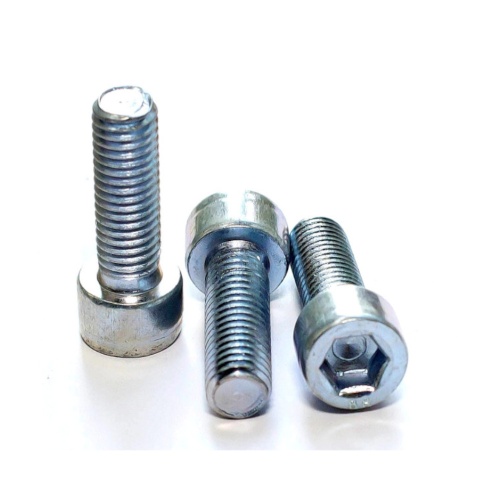 Винт DIN 912 М6х30 с цилиндрической головкой и внутренним шестигранником класс прочности 8.8 покрытие цинк | код DIN912-М6х30-8.8 | Крепдил