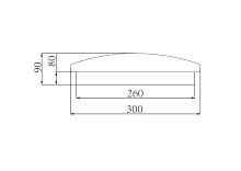 Светильник светодиодный LBS-8424 24Вт 4500К spring настенно-потолочный Ultraflash 15154