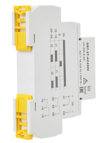 Реле времени ORT 2 контакта 230В AC с независимыми уставками | код ORT-2T-AC230V | IEK фото 8
