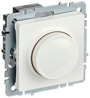 Светорегулятор СП BRITE пов-наж. 600Вт СС10-1-0-БрБ бел. | код BR-D20-0600-K01 | IEK