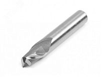 Фреза шпоночная 16.0 мм, цилиндрический хвостовик, марка стали - Р6М5 | код 351952 | Hortz