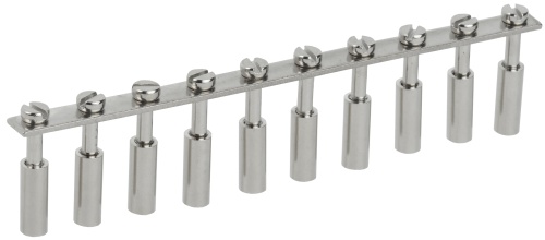 Перемычка центральная для КВИ-10мм2 10PIN | код YZN30Q-010-10P | IEK