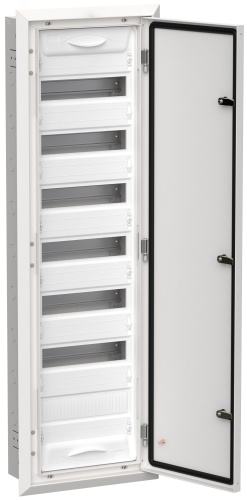 TITAN 5 Корпус металлический ЩРв-84 (1х84) 1130х365х130мм IP31 белый (одна дверь) | код TI5-50-V-084-31 | IEK