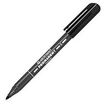 Маркер перманентный CENTROPEN 2836, ЧЕРНЫЙ, круглый наконечник, 2 мм, 6 2836 0012 | код 152022 | CENTROPEN