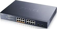 Коммутатор Zyxel XMG1915-18EP-EU0101F (L2+) 16x2.5Гбит/с 2SFP+ 8PoE++ 180W управляемый | код 1993148 | Zyxel