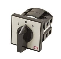 Переключатель CS 16 11 U (3p_1-0-2реверс_с/ч_ 16A) | код 004773139 | ETI
