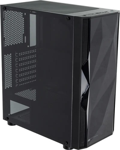 Корпус Formula F-3401 (V1) черный без БП ATX 3x120mm 2xUSB2.0 1xUSB3.0 audio bott PSU | код 1198599 | FORMULA