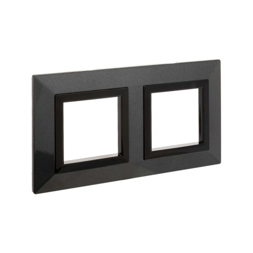 Рамка из металла, ''Avanti'', темно-серый, 4 модуля | код 4403854 | DKC Рамка из металла, ''Avanti'', темно-серый, 4 модуля | код 4403854 | DKC