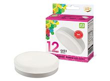 Лампа светодиодная LED-GX53-standard 12Вт 230В 6500К 1080лм | код 4690612014432 | ASD