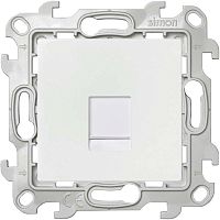 Механизм розетки телефонной RJ11 СП IP20 бел. | Код. 2410480-030 | Smon