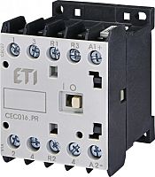Контактор миниатюрный CEC 16.PR 24V DC (16A, 7,5kW, AC3) 4р (2н.о.+2н.з.) | код 004641217 | ETI