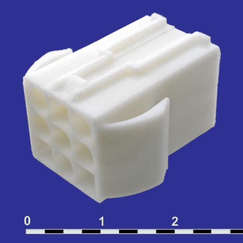 Разъём питания низковольтный RUICHI MFC-3x3M, 4.5 мм с зажимом | код 113740 | Ruichi