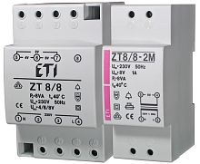 Трасформатор звонковый 2p Zt 8/8-2M | код 002411010 | ETI
