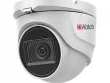 Видеокамера HD-TVI 5 Мп уличная купольная с EXIR подсветкой до 30м 2.8мм (DS-T503(C)(2.8mm) | код 300614246 | HiWatch