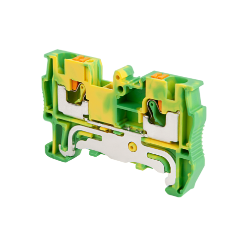 Клемма push-in Земля, 4 мм? MTP-4PE | код 136796 | MEYERTEC