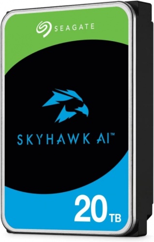Жесткий диск Seagate SATA-III 20TB ST20000VE002 Surveillance SkyHawkAI 512E (7200rpm) 256Mb 3.5 | код 1923543 | Seagate