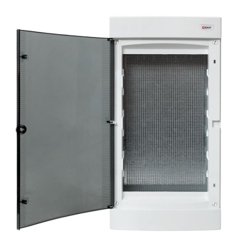 Щит слаботочный навесной Unix прозрачная дверь 4 габарит увеличенный IP40 EKF PROxima | код ux-4m-n-xl | EKF фото 5