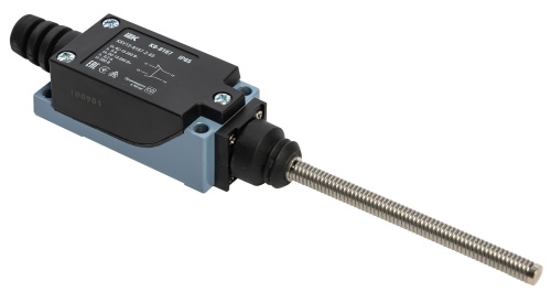 Выключатель концевой КВ-8167 гибкий пружинный стержень IP65 | код KKV12-8167-2-65 | IEK