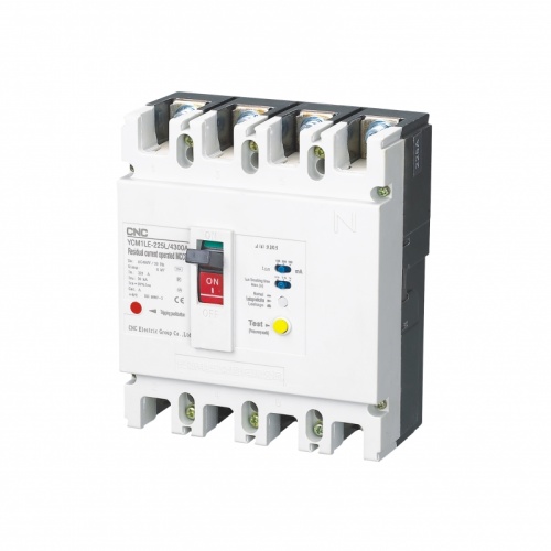 Диф. автомат в литом корпусе YCM1LE 250M 125А 4P 100-300-500мА 50кА | код B000236 | CNC