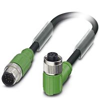 Кабель для датчика / исполнительного элемента SAC-8P-M12MS/ 0,3-PUR/M12FR SH | код 1523010 | PHOENIX CONTACT